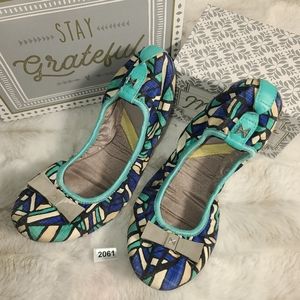 Butterfly Twist Foldable Ballerina Flats sz 41